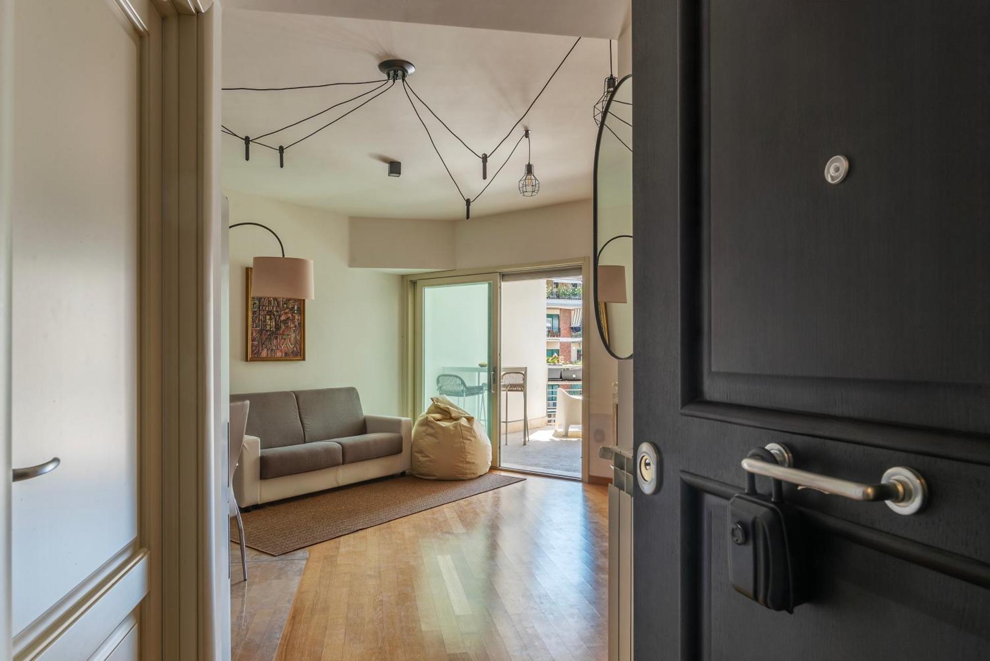 Apartment Porta Portese Modern Terrace Rome